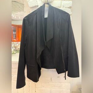 Sophie max suede black jacket